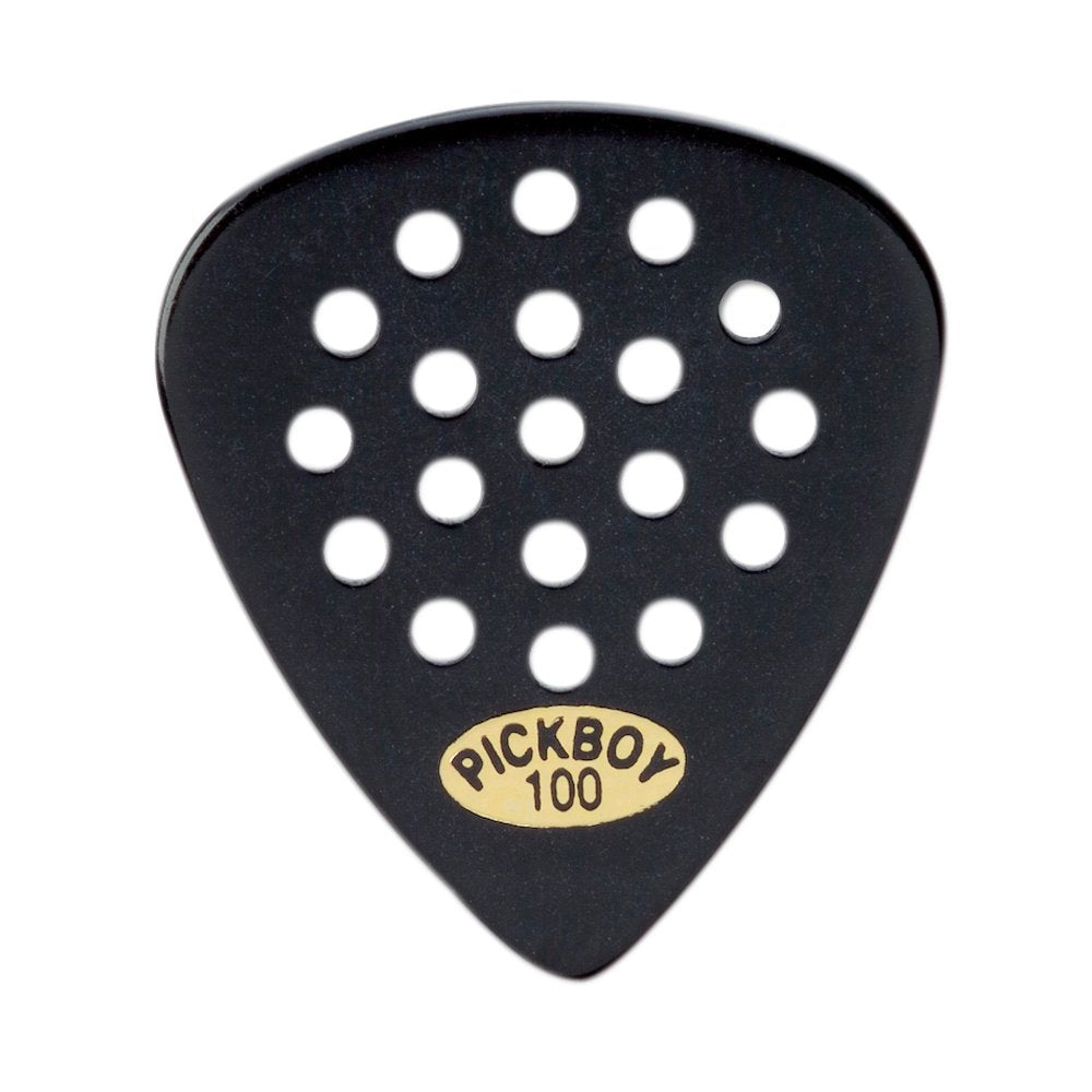 Osiamo Pickboy Pos-a-Grip, Black, Cellulose, 1.00mm, 10 picks