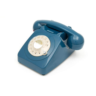 GPO Landline Phone, Azure Blue, disk