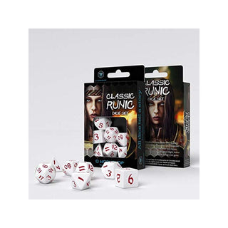 Q Workshop Game Dice, Taille unique, White & Red