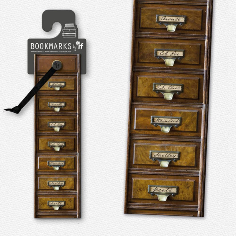 Academia Bookmarks - Vintage Drawers