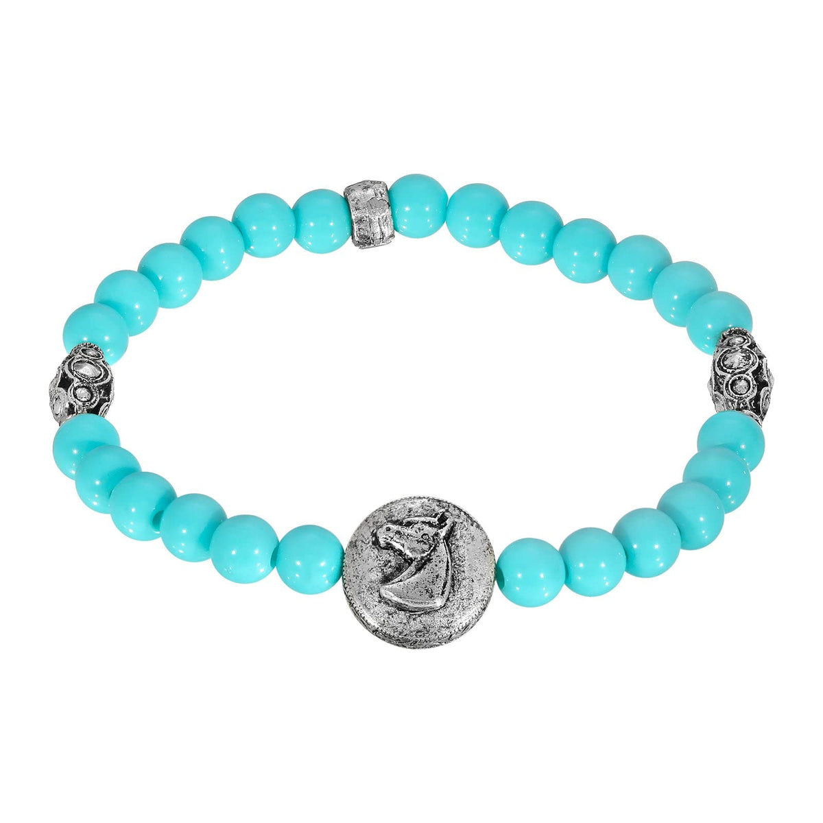 1928 Jewelry Company Bracelet, One Size, Turquoise