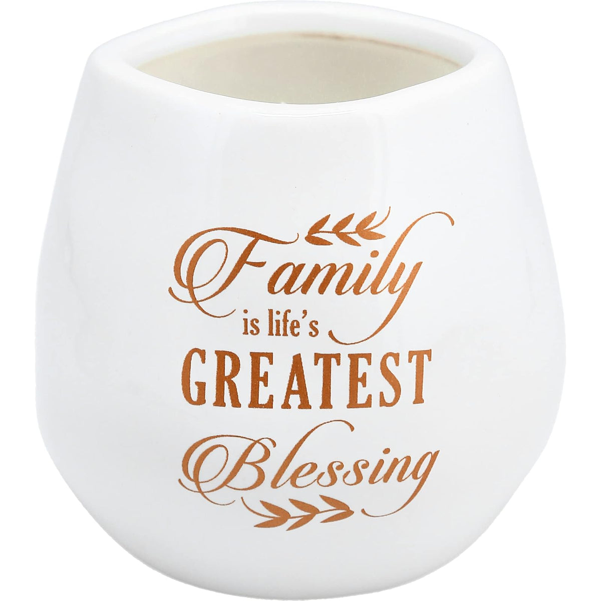 Pavilion Gift Company Candle, 8 oz., Cream