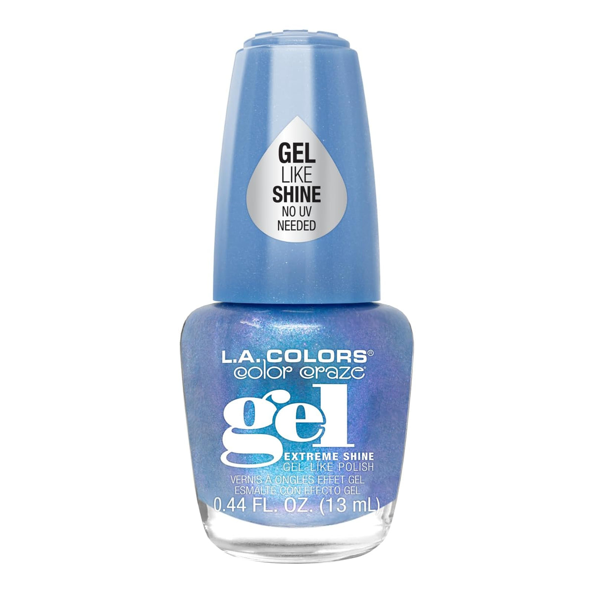 L.A. Girl Nail Polish, 0.46 Fl Oz (Pack of 1), Moonlit Sparks