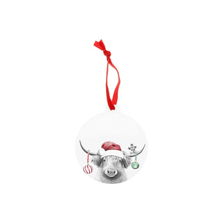 Pavilion Gift Company Hanging Ornament, Small, White