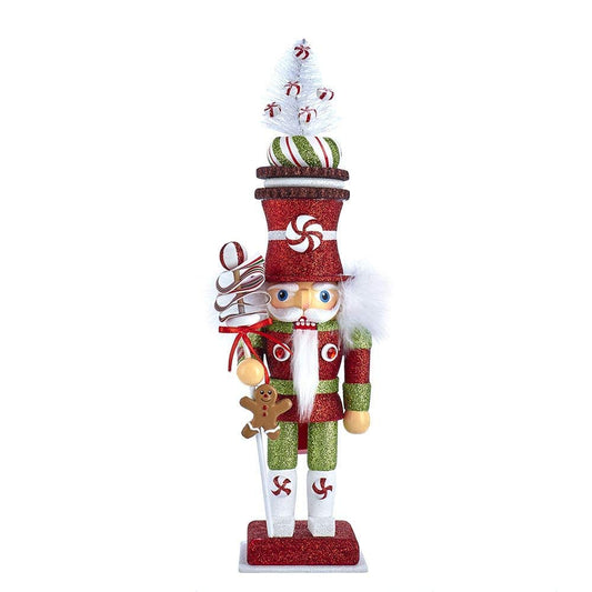 Kurt Adler 13.5-inch Hollywood Candy Soldier Nutcracker