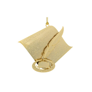 Beacon Design by ChemArt Hanging Ornament, Gold, Art Deco