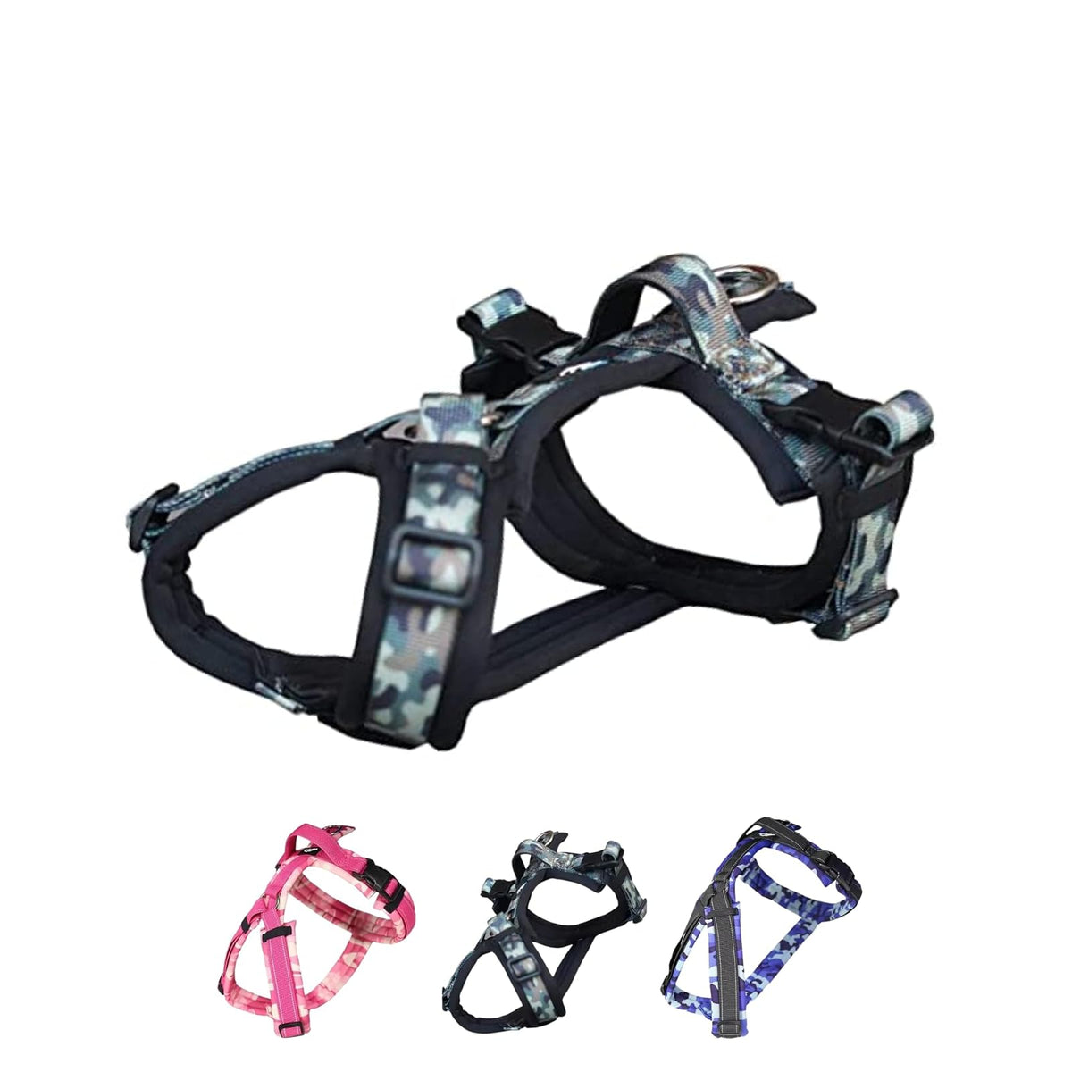 hakusan Animal Harness, XXS, Camouflage