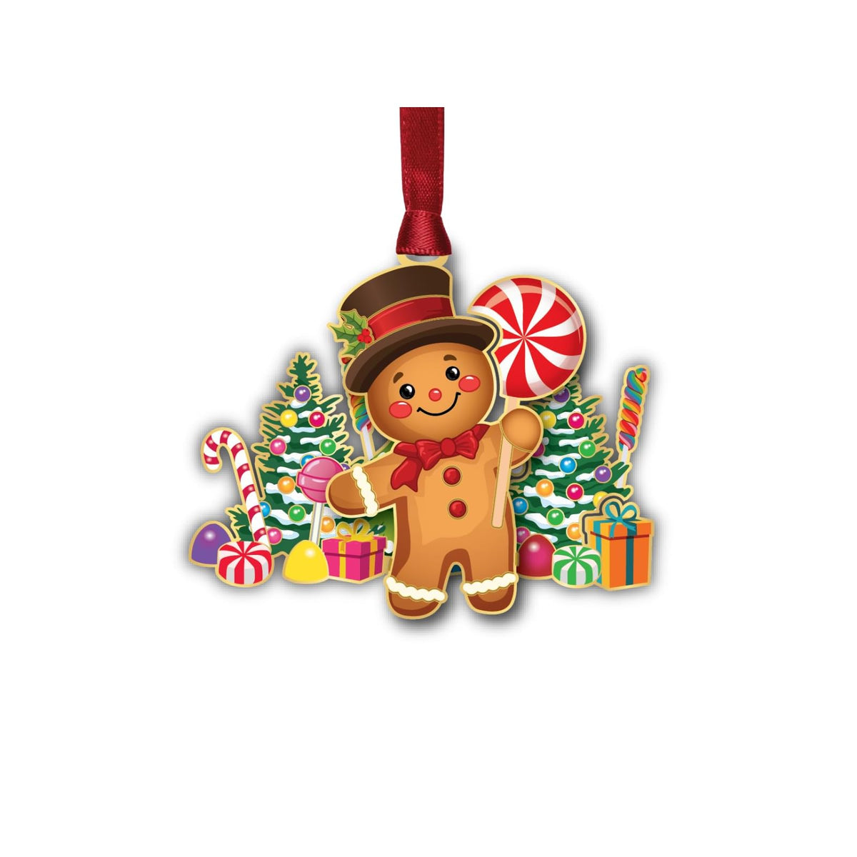 Beacon Design Hanging Ornament, 3.1-inches, Multi Color