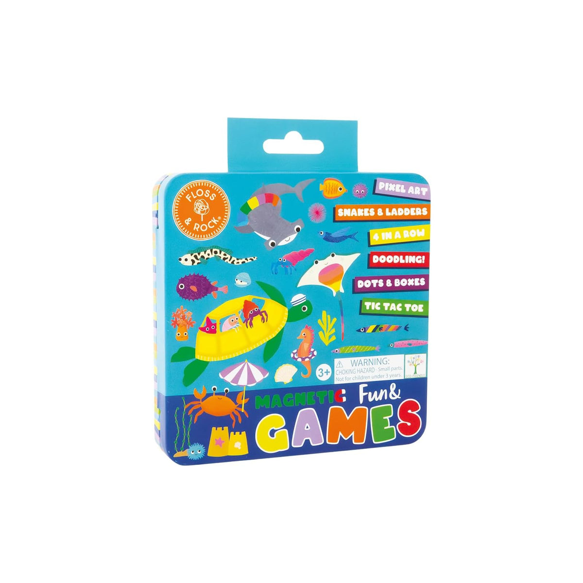 Floss and Rock Tabletop Game, 6.29-inch Length, Ocean