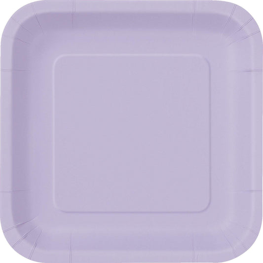 Unique Industries Party Tableware, 7", Lavender