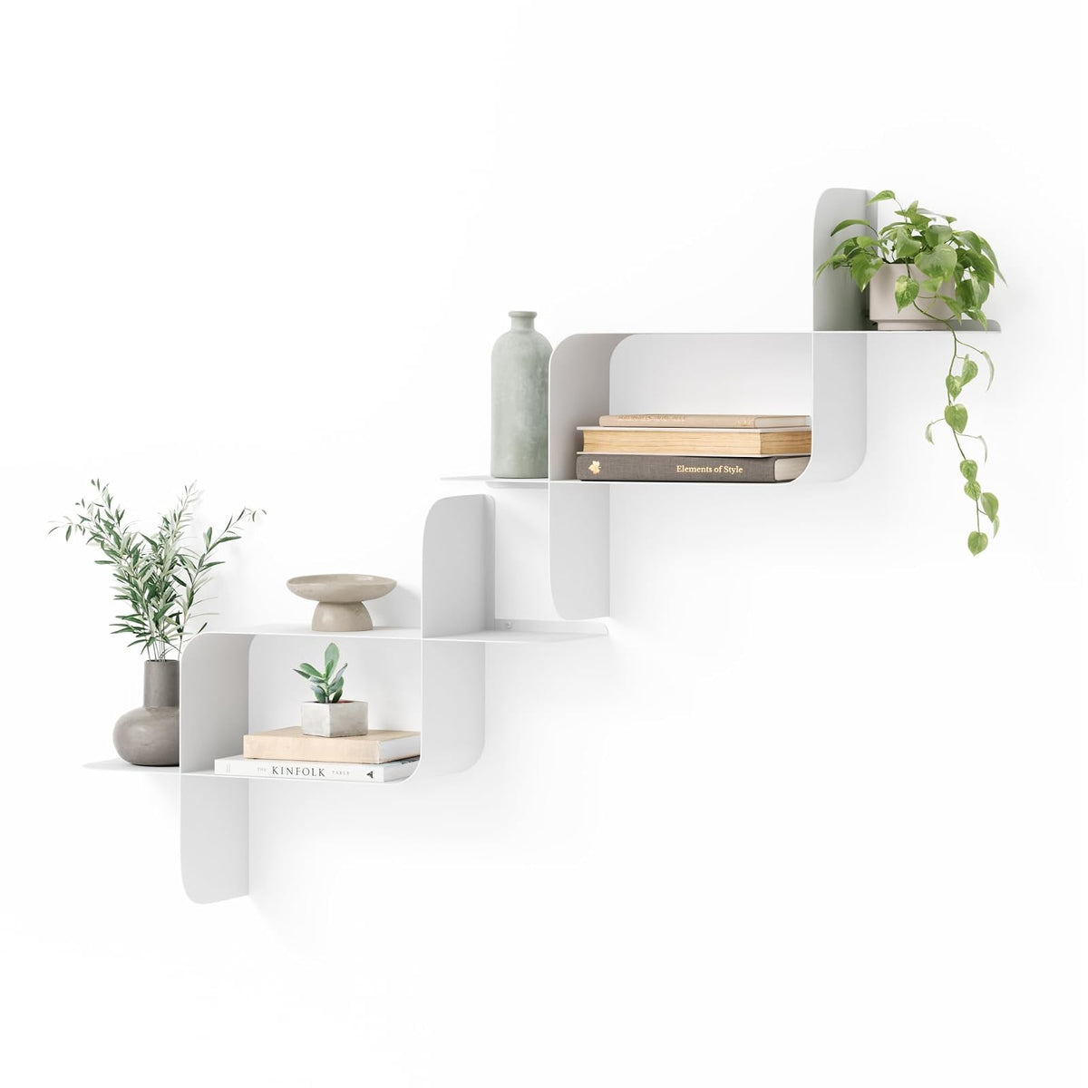 Umbra Storage Hook, White, Modern, Minimalist