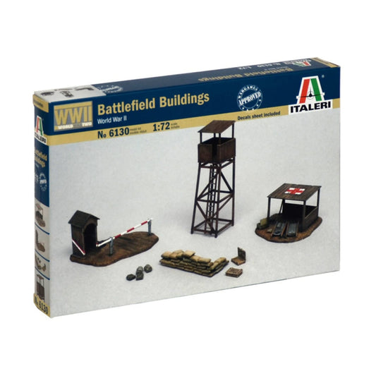 MRC Italeri Models Battlefield Buildings WWII Kit