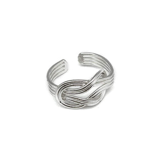 ANJU JEWELRY Silver Plated Collection Ring