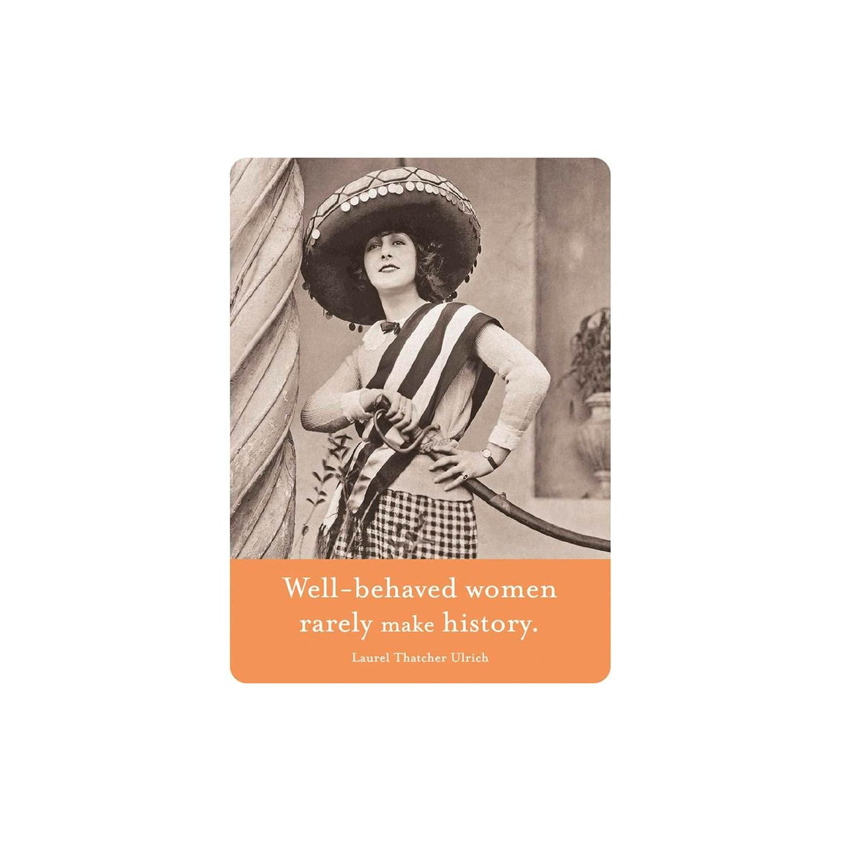 Shannon Martin Design Decorative Magnet, 2 5/8" x 3 1/2", Well Behaved Women