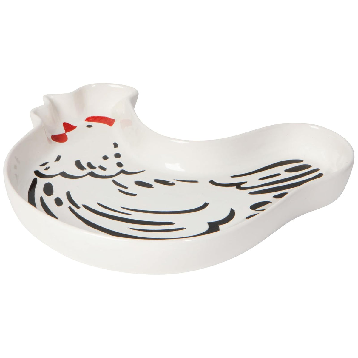 Now Designs Tray, W8.25 x L10.75 x H1in, Chicken