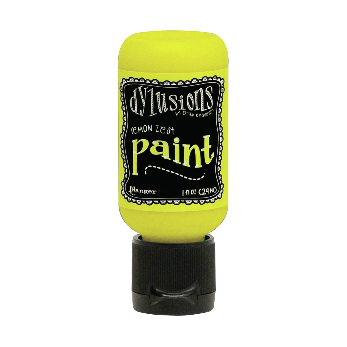 Dylusions Paint, 1oz, Lemon Zest