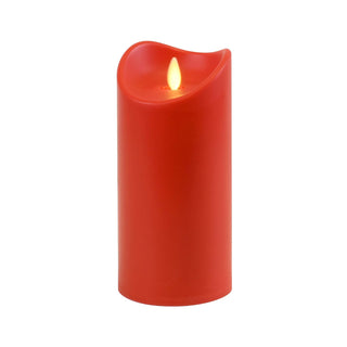 Lumabase Lamp, 5", Red
