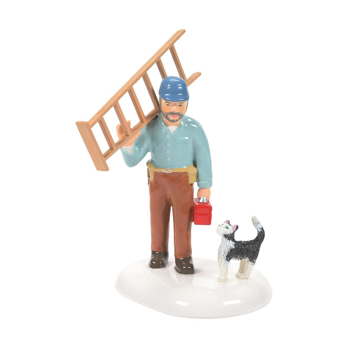 *Department 56 Original Snow Village The Super Super, Village Figure, 3.62 Inch, Multicolor