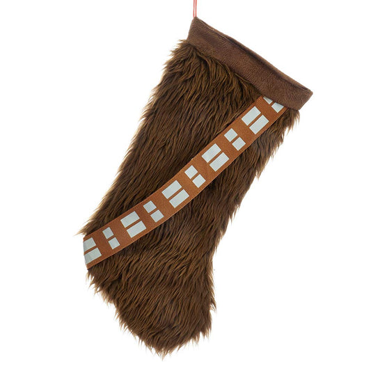Kurt Adler 17" Star Wars Chewy Plush Stocking