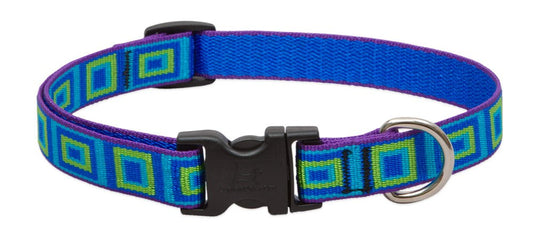 Lupine Pet Originals 3/4" Sea Glass 15-25" Adjustable Collar for Large Dogs