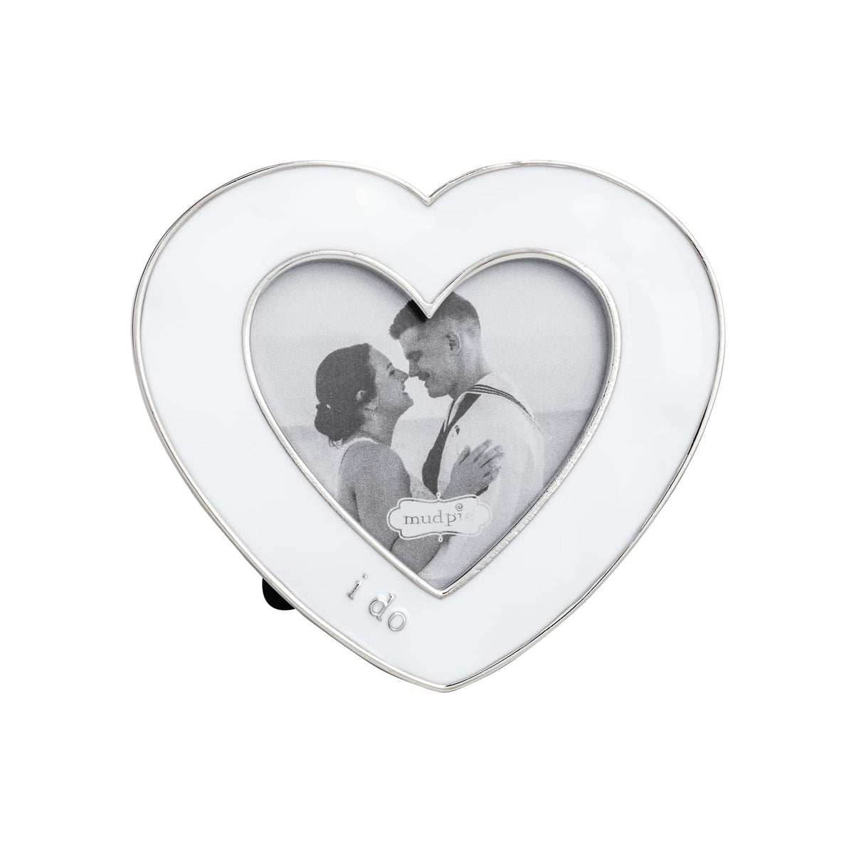 Mud Pie Picture Frame, 4 1/2" x 4 1/2", White