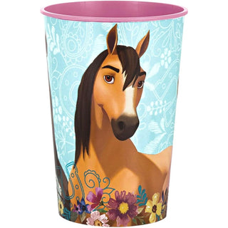 Unique Industries Unique Spirit Riding Free Plastic Favor Party Cup 16 Oz., 1 Ct., Multi, One Size (79207)