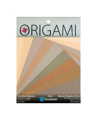 Yasutomo Sheet Paper, 5 7/8” square, Warm Neutrals