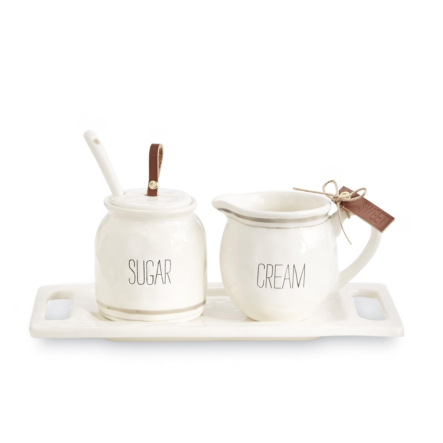 Mud Pie Bistro Cream And Sugar Set