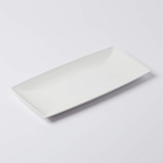American Metalcraft Dishware Plate, 16" L, White