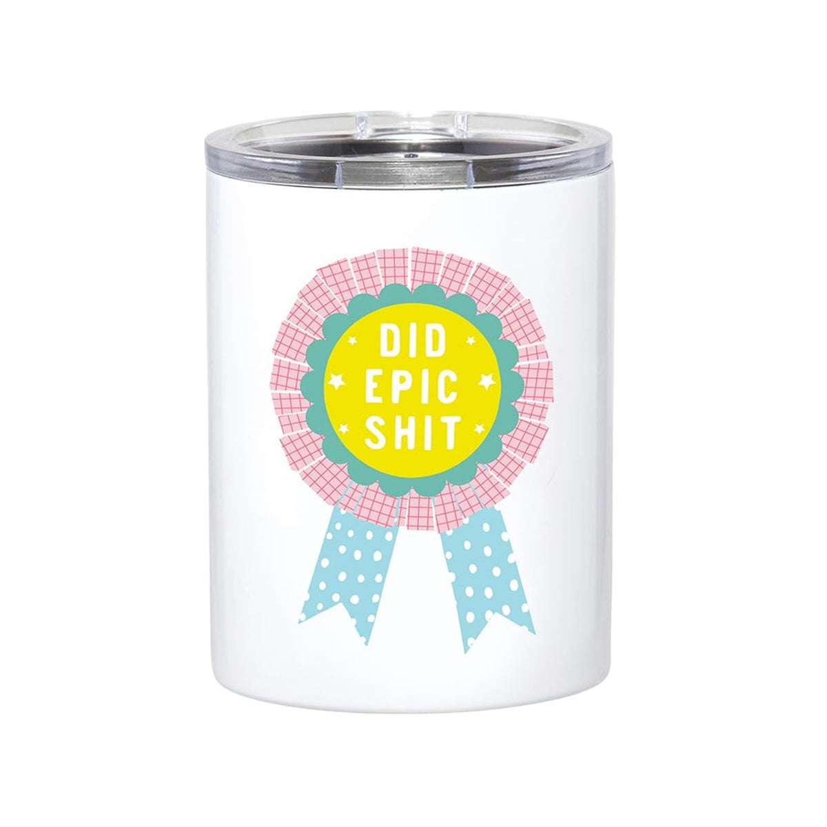 Slant Collections Drinking Cup, 12 Ounces, Did Epic Things