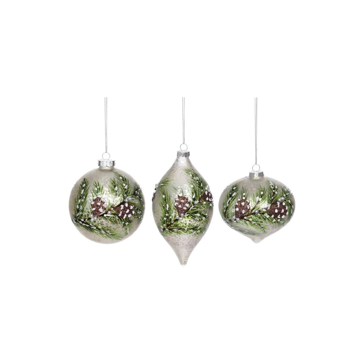 Mark Roberts Hanging Ornament, 4 Inches, White