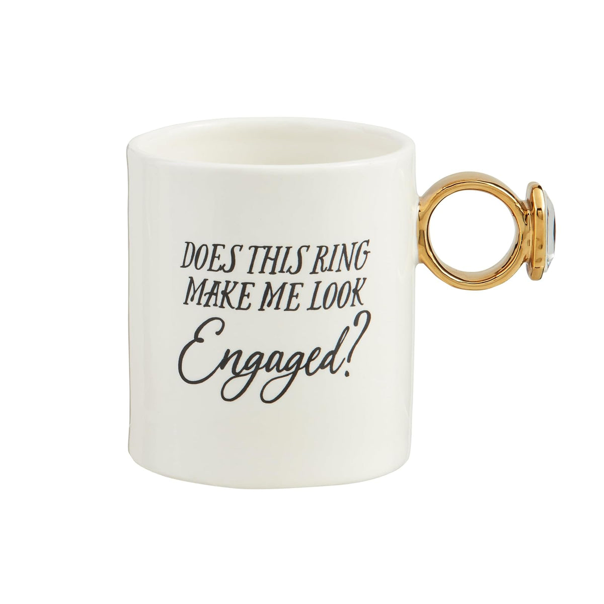 Mud Pie Drinking Cup, 17 Ounces, Engaged