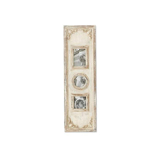 K&K Interiors Picture Frame, White, Modern