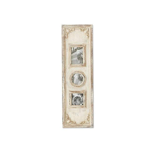 K&K Interiors Picture Frame, White, Modern
