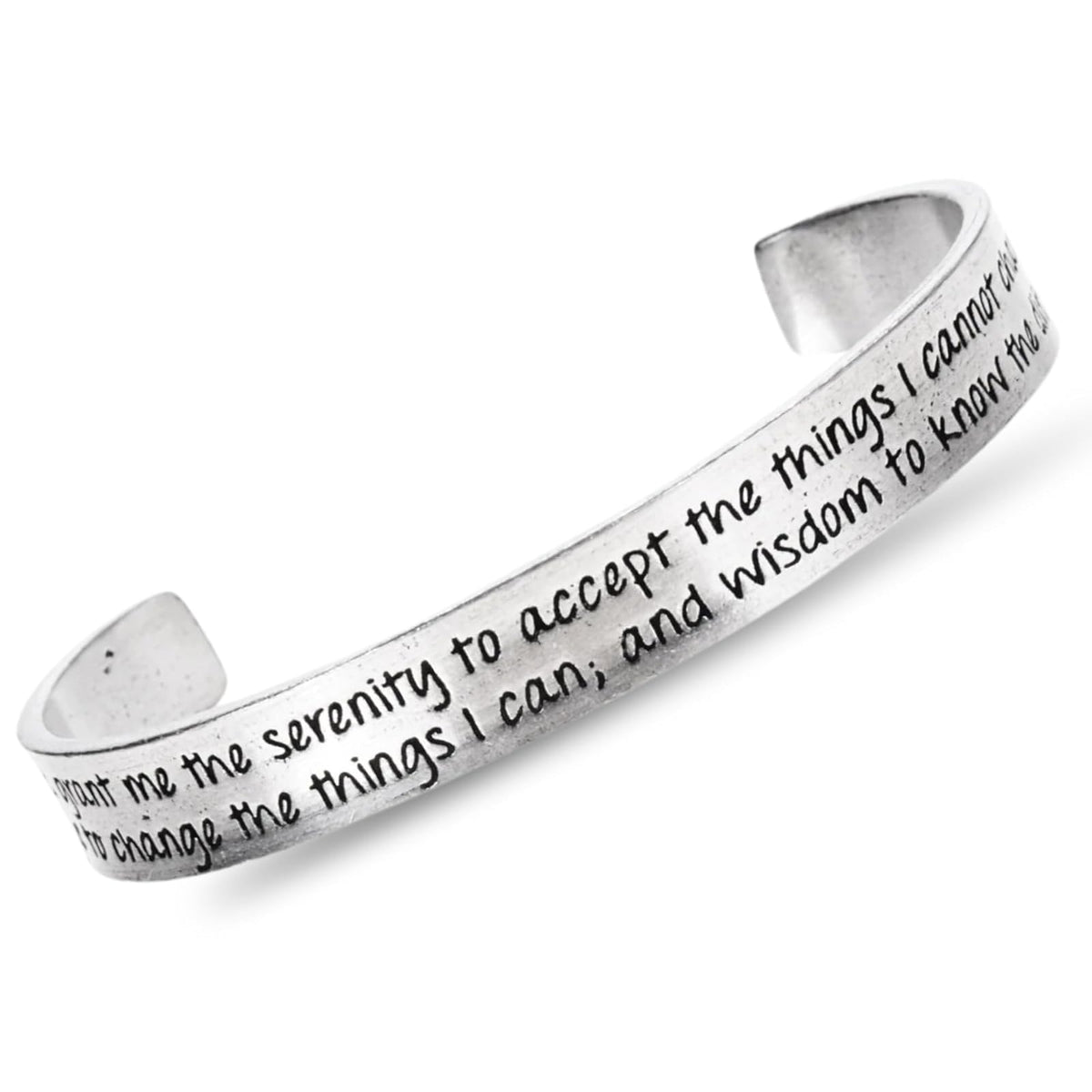 Quotable Cuffs Bracelet, 6 25 inch, Serenity Prayer