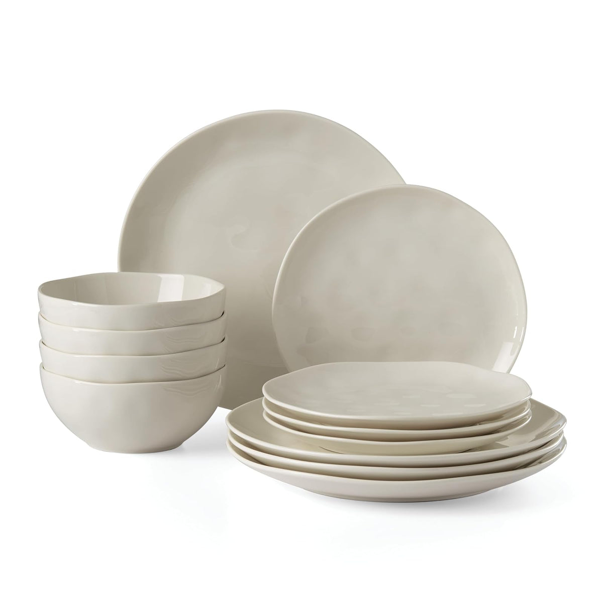 Lenox Dishware Plate, 17.55 LB, Gray