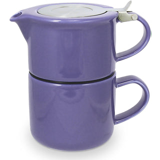 FORLIFE Tea for One Teapot with Infuser 14 oz, Purple