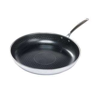 Black Cube Saute Fry Pan, 11-inch, Black