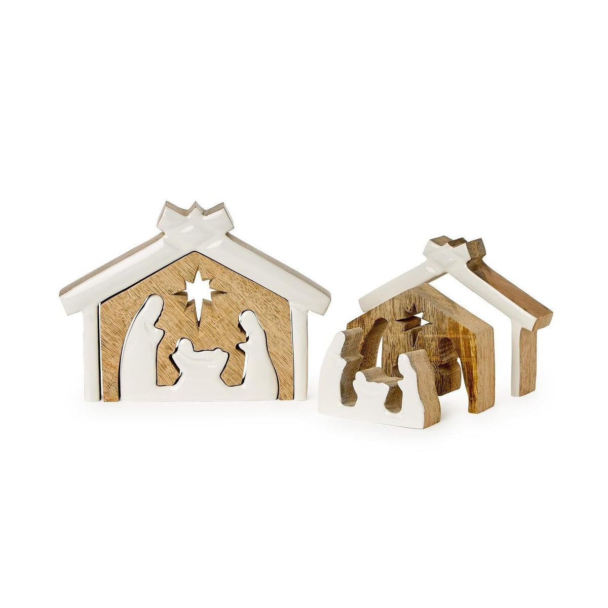 Two's Company Figurine, Multicolor, Minimalist