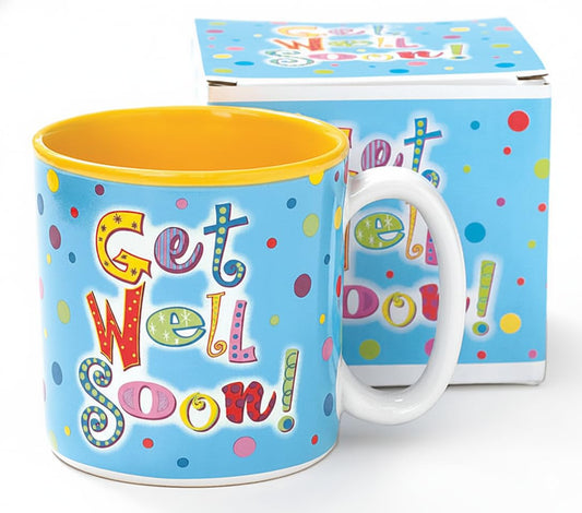 burton + BURTON Get Well Soon Coffee Mug/Cup Gift Boxed