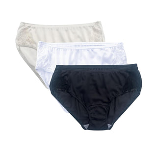 Shadowline Underpants, 7, Black/White/Ivory