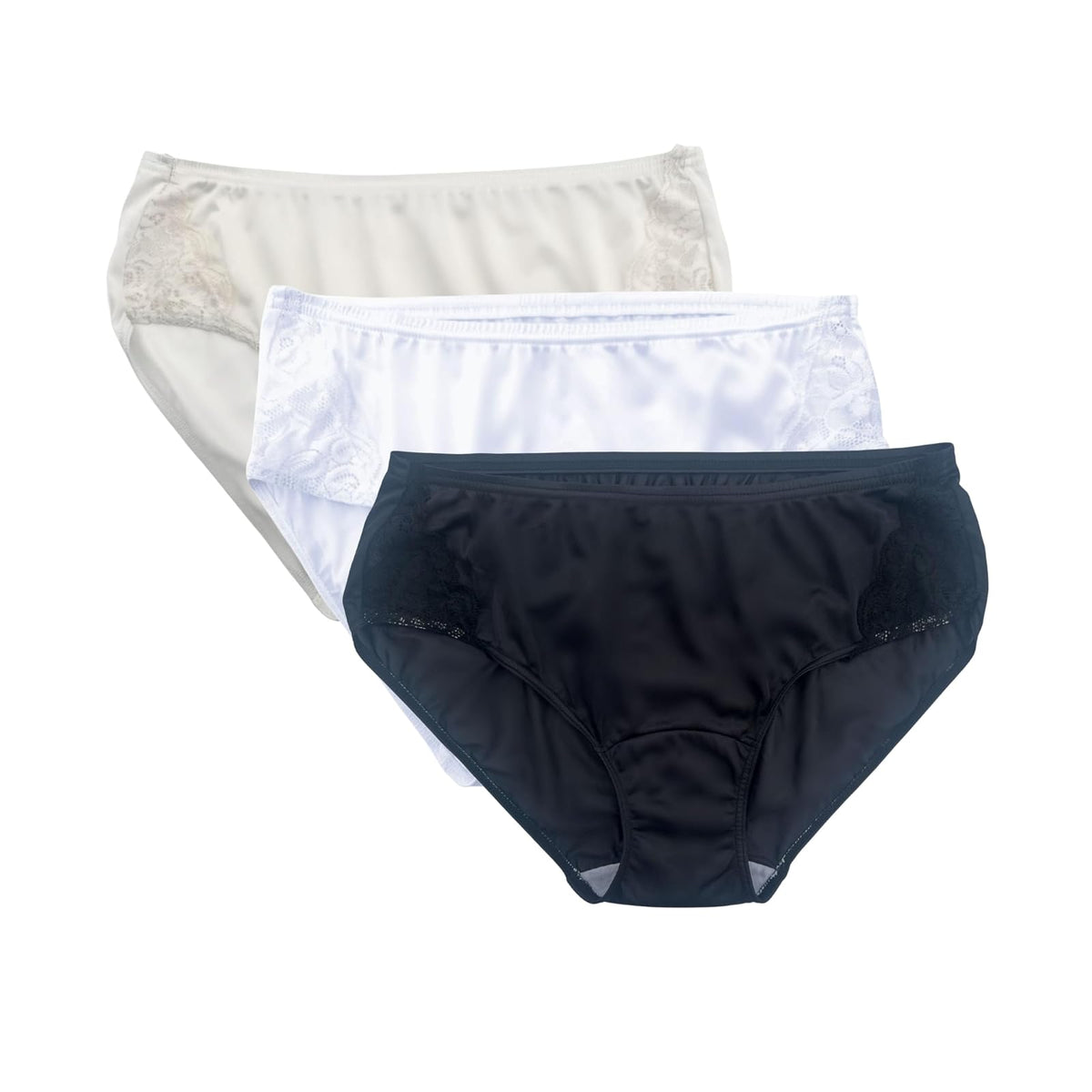 Shadowline Underpants, 11, Black/White/Ivory
