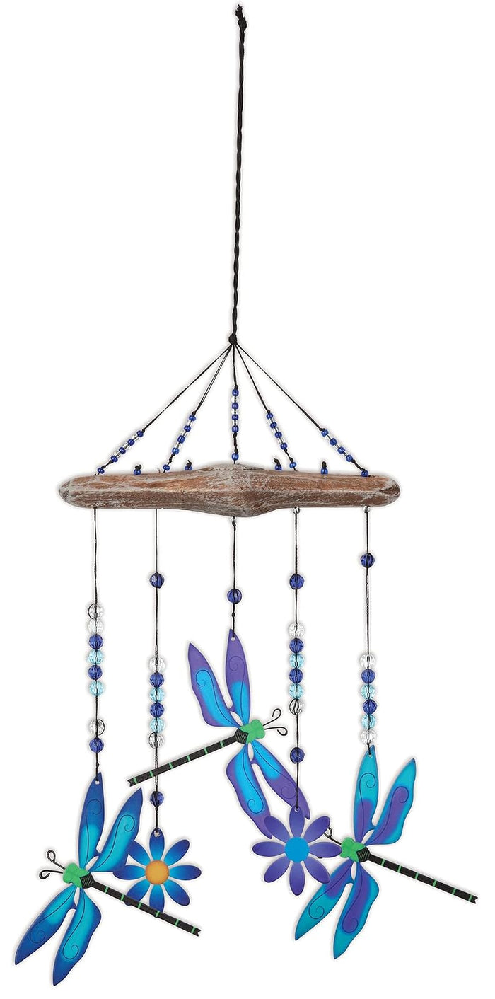 Sunset Vista Designs Flower Chime, 10-inch Height, Home Decor, Noisemaker, Outdoor Accent