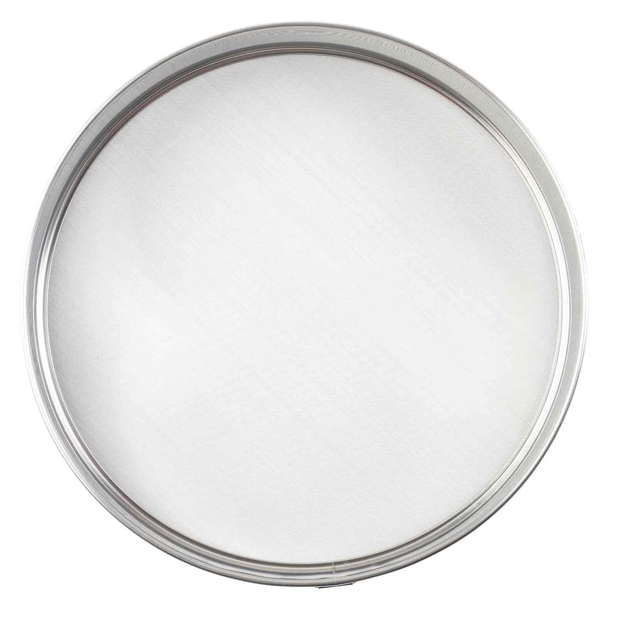 Tablecraft 11060 Round Fine Mesh Sieve Strainer, 12-inch Diameter, Stainless Steel