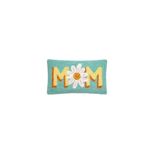 Peking Handicraft Pillow, 9 X 16 Inches, Blue, Yellow, White