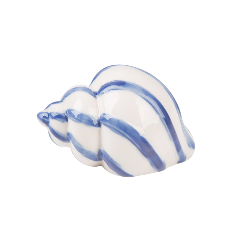 Beachcombers Stripe Shell Figurine, 3.15-inch Length