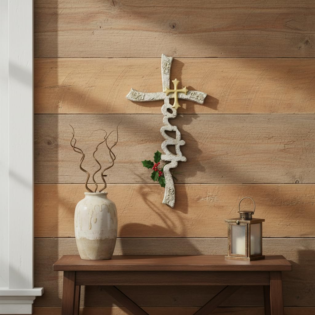 Comfy Hour Wall Art, 7.1"L x 0.7"W, Stone Gray And Gold