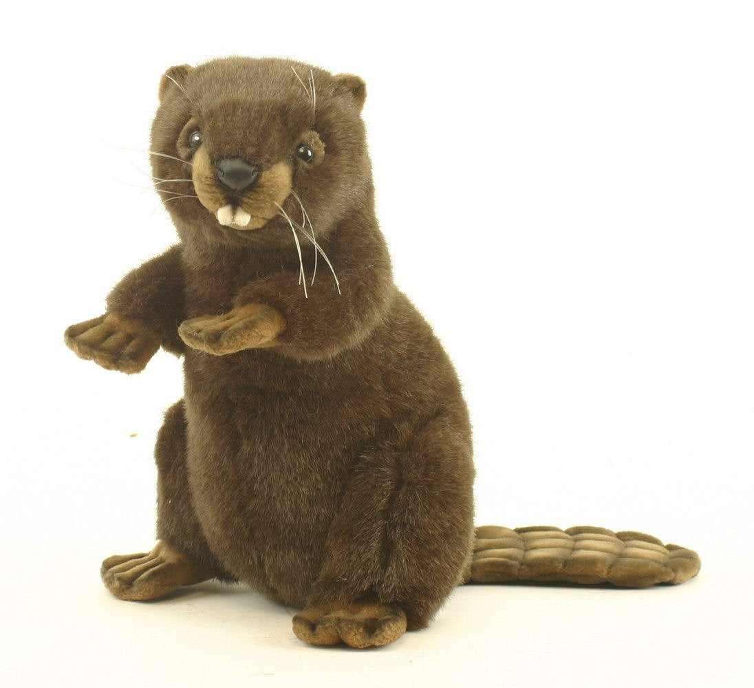 Hansa Upright Beaver Plush
