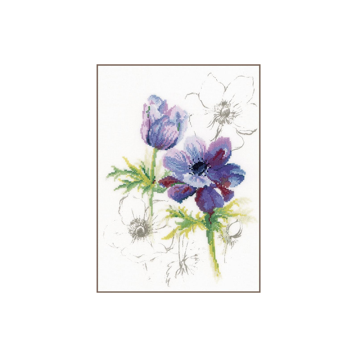 Lanarte Art Craft Kit, 20 x 28 cm, White