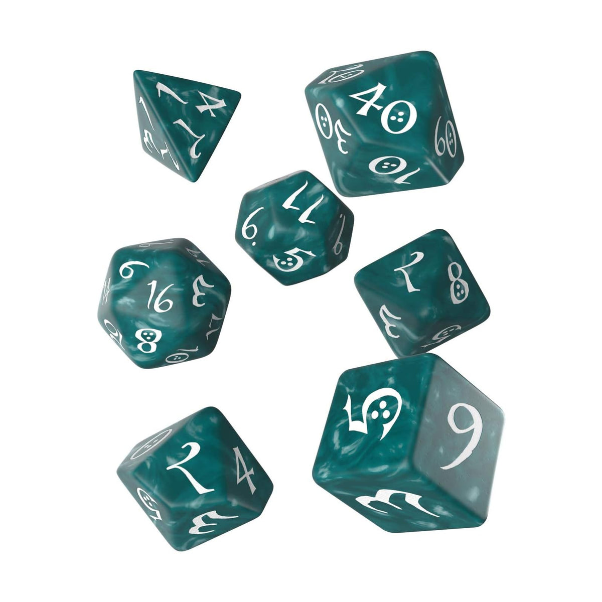 Q Workshop Game Dice, Multicoloured